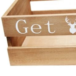 Three Piece Decorative Wood Bathroom Set, Large, Cabin/Lodge/Rustic