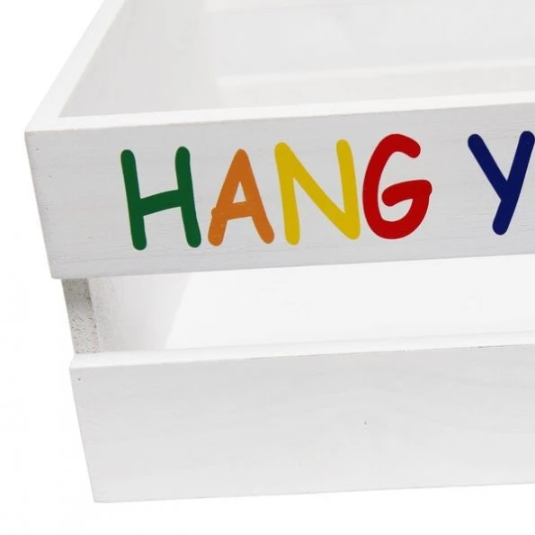 Three Piece Decorative Wood Bathroom Set, Large, Kids