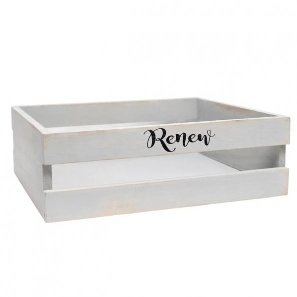 Three Piece Decorative Wood Bathroom Set, Small, Inspirational