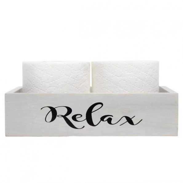 Three Piece Decorative Wood Bathroom Set, Small, Inspirational