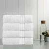 Modern Threads 4 Pack SpunLoft™ Bath towel 30x54 inch White