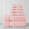 Modern Threads 6 Piece SpunLoft™ towel set Blush