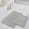 Modern Threads 2pk 100% Cotton Bath mat "Bath" Cloud