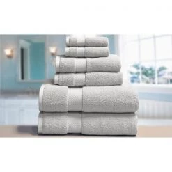 Luxury Towel Set (6-Piece), Grey