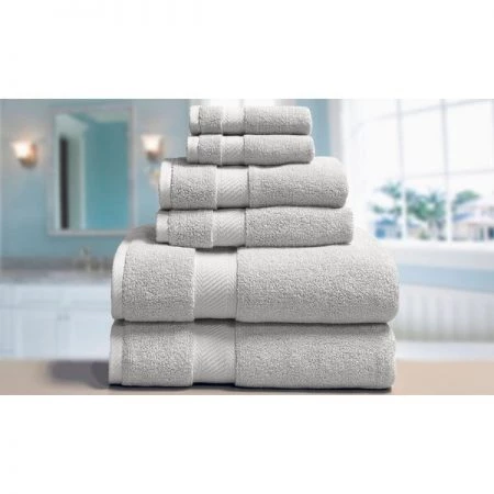Blue Ridge Luxury Towel Set (6-Piece), Grey