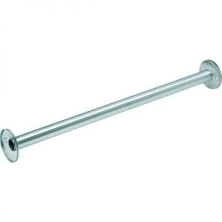 Bradley Corp. Bradley Corporation 60" Shower Curtain Rod, Stainless Steel -