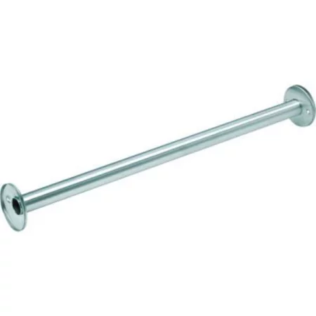 Bradley Corp. Bradley Corporation 36"W Shower Curtain Rod, Stainless Steel -