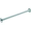 Bradley Corp. Bradley Corporation 48"W Shower Curtain Rod, Stainless Steel -