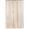 Component Sourcing International CSI Bathware 66" x 72" Assure‚Ñ¢ Heavy-Duty Commercial Shower Curtain W/ Hooks, White -