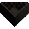 Tennesee Mat Co Wearwell® Tall Wall Sanitizing Footbath Mat 2-1/2" Thick 2-1/2' x 3-1/4' Black