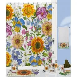 Creative Bath Perennial Shower Curtain 3 Perennial Shower Curtain