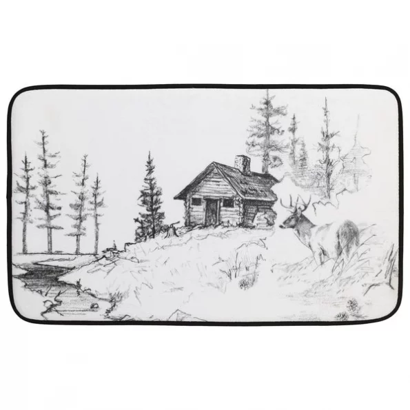 Hautman Brothers Sketches Bath Rug 1 Sketches Bath Rug