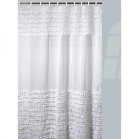 Creative Bath Ruffles Shower Curtain