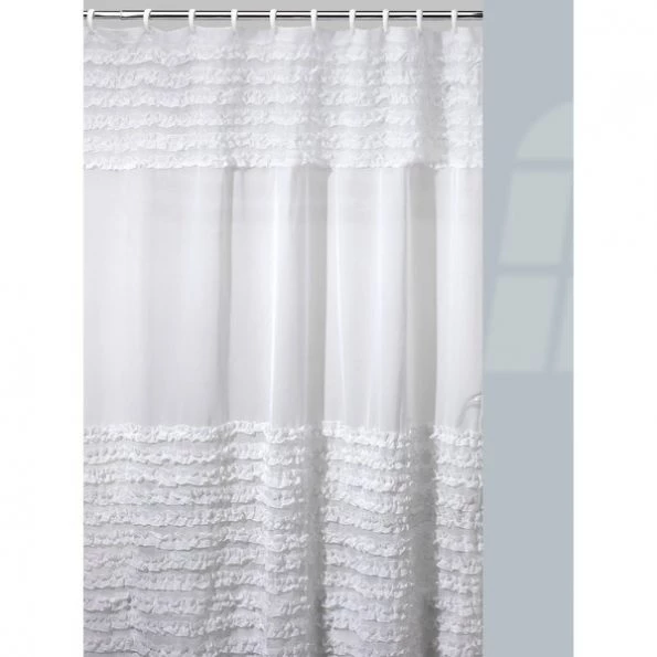 Ruffles Shower Curtain
