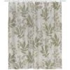 Creative Bath Shadow Leaves Shower Curtain