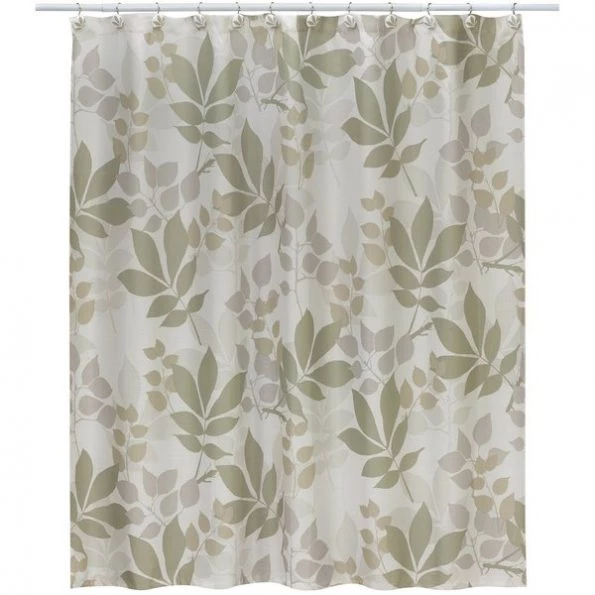 Creative Bath Shadow Leaves Shower Curtain 1 Shadow Leaves Shower Curtain