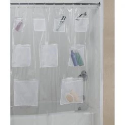 Pockets Shower Curtain