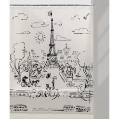 Creative Bath Paris Day Shower Curtain