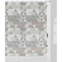 Triangles Shower Curtain