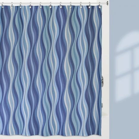 Creative Bath Wavelength Shower Curtain