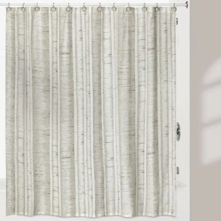 Creative Bath White Birch Shower Curtain