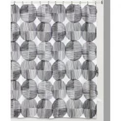 Creative Bath Metro Circles Shower Curtain