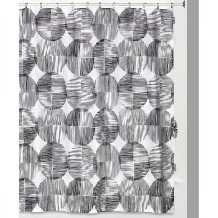 Creative Bath Metro Circles Shower Curtain