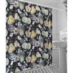 Moonlight Garden Shower Curtain