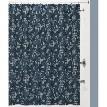 Creative Bath Indigo Blossoms Shower Curtain
