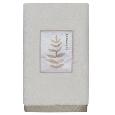 Creative Bath Pressed Leaves Finger Tip Towel