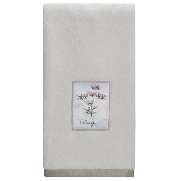 Pressed Leaves Hand Towel