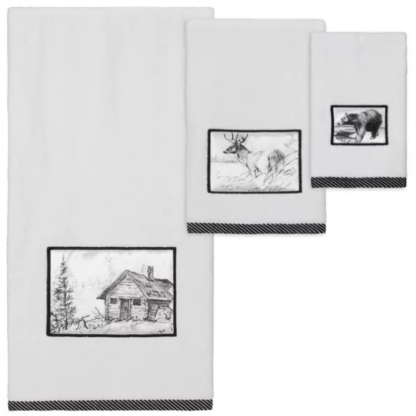 Sketches Bath Towel