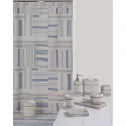 Ticking Stripe Shower Curtain
