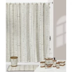 White Birch Shower Curtain