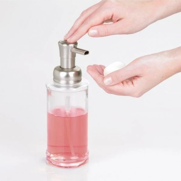 SOAP PUMP CLEAR 12OZ