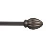Kenney Oil Rubbed Bronze Fast Fit Bailey Curtain Rod 36 in. L X 66 in. L