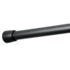 Idesign Cameo Black Steel Tension Curtain Rod
