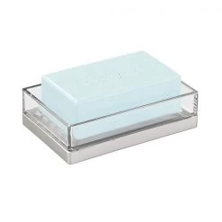 SOAP DISH BRUSHED CLR