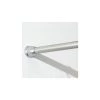 Idesign Forma Silver Stainless Steel Tension Curtain Rod
