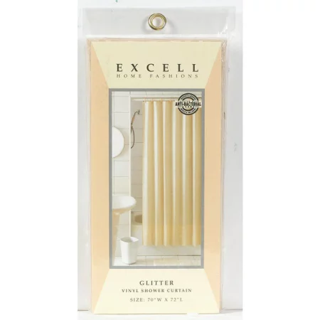 Ex-Cell SHOWER CURTAN 70X72 ECRU