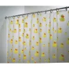 Interdesign iDesign 72 in. H X 72 in. W Frost Ducks Shower Curtain Vinyl