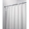 Interdesign iDesign 78 in. H X 54 in. W White Solid Shower Curtain Polyester