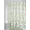 B & K iDesign 72 in. H X 72 in. W Green Vines Shower Curtain PEVA