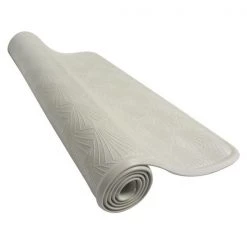 BTH MAT RBR WHT 27-1/2""L