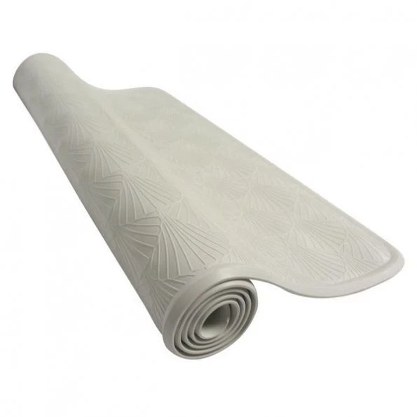 BTH MAT RBR WHT 27-1/2""L