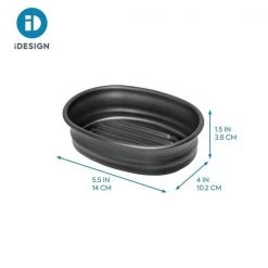 SOAP DSH MATTE BLK 5.5""L