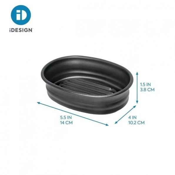 SOAP DSH MATTE BLK 5.5""L