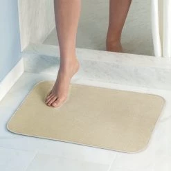 BATH MAT WHEAT 18X24""