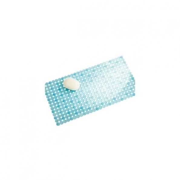 BATH MAT ORBZ BLU 27X14""