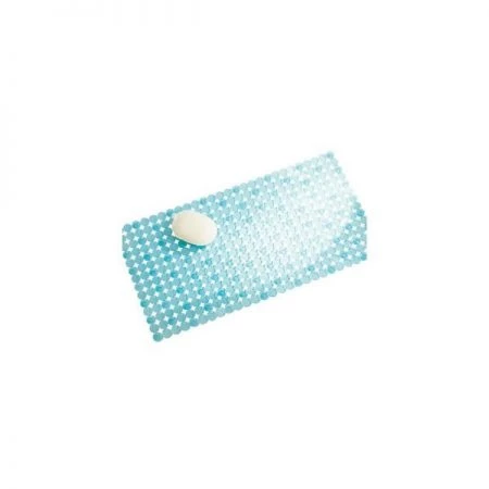 Idesign BATH MAT ORBZ BLU 27X14""